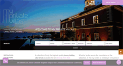 Desktop Screenshot of myprivatevillas.com